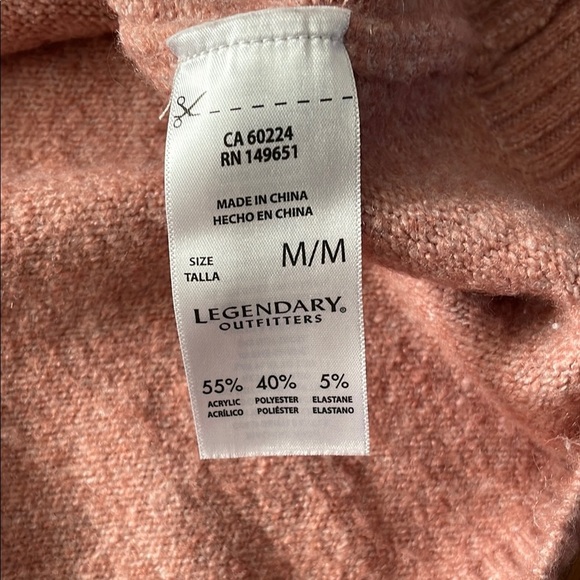 Women's Pink Sweater - Picture 6 of 6